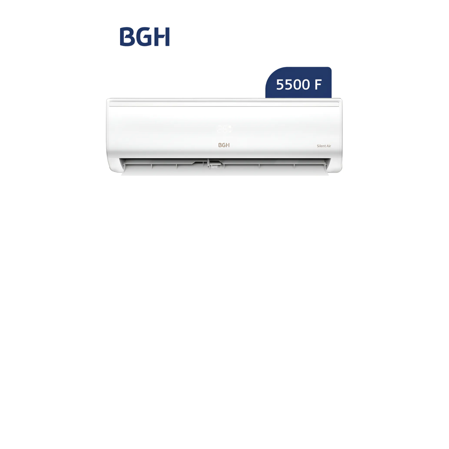 Aire Acondicionado Split Frío/calor Bgh 5500f Bs64wchu Color Blanco