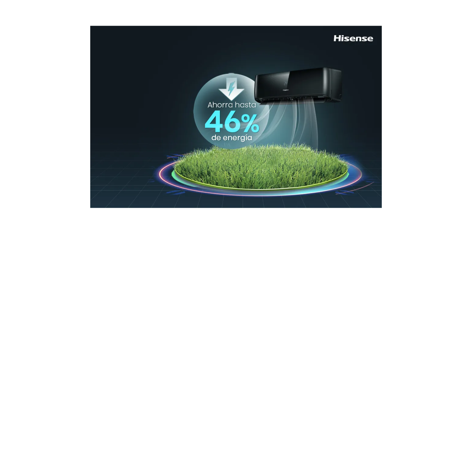 Aire Acondicionado Split Inverter Frío Calor Hisense 3010 Frigorías 3500 Watts - Imagen 3